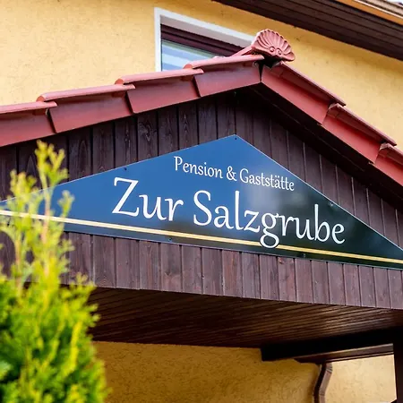& Gaststaette Zur Salzgrube Casa de hóspedes